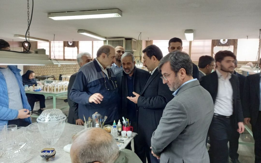 فیلم/دیدار وزیر صمت با تولید کنندگان شهرک صنعتی شمس آباد ری