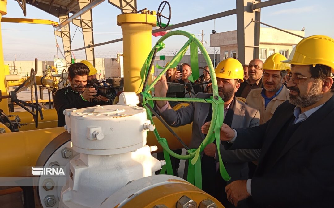 طرح گازرسانی به سایت ۵۶۰ هکتاری پردیسان قم بهره برداری شد