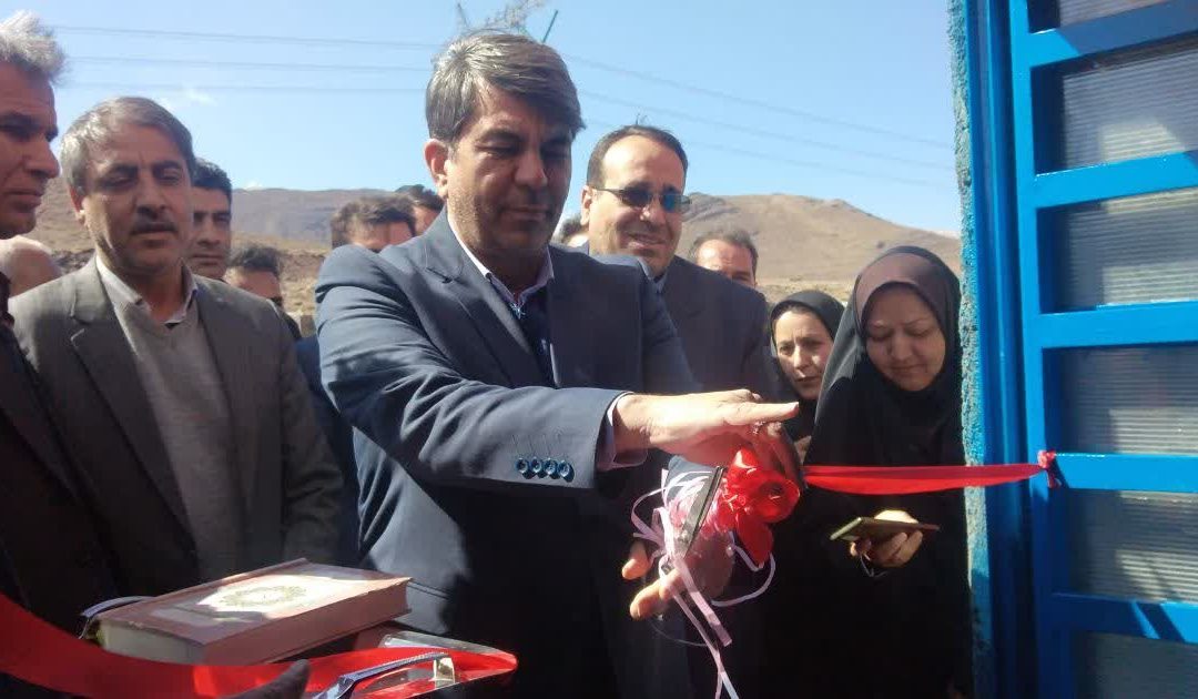 طرح آبرسانی به یک مجتمع بزرگ روستایی در شهربابک به بهره‌برداری رسید 