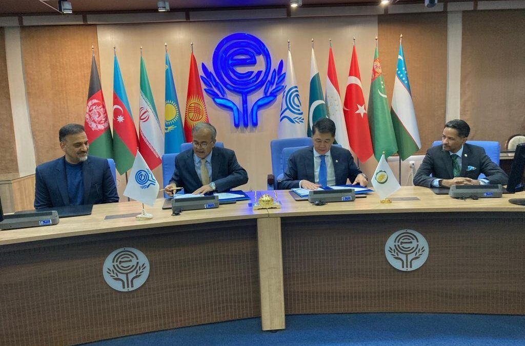 دو سازمان‌ اکو و امنیت غذایی اسلامی، یادداشت تفاهم امضا کردند