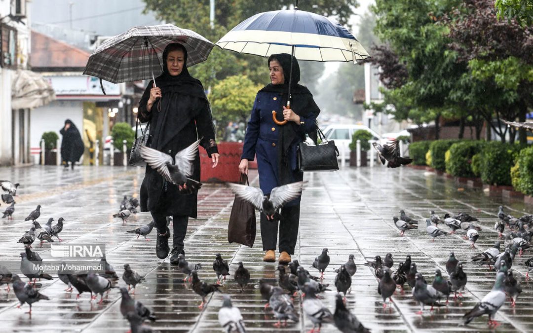 بارش پراکنده باران در غرب و شمال غرب کشور