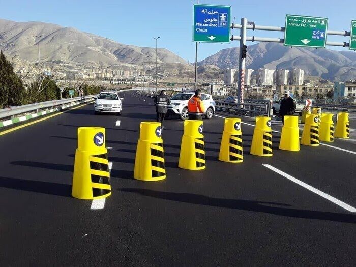 جاده چالوس و آزادراه تهران-شمال یکطرفه شد/ ورود ممنوع برای مسیر جنوب به شمال