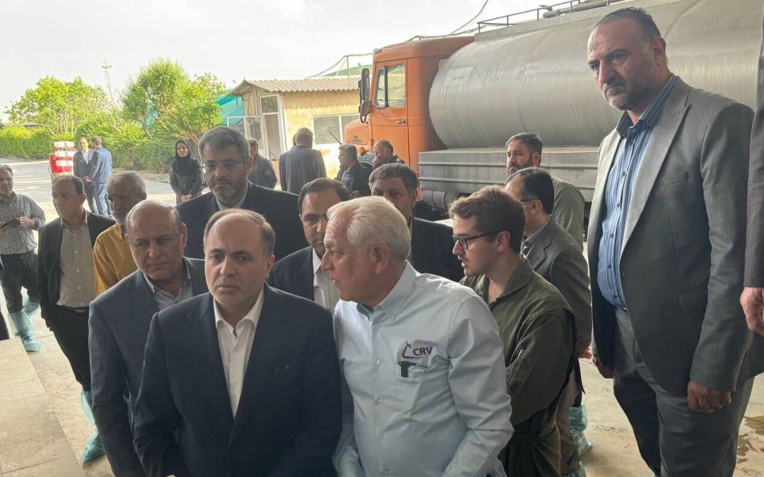 بازدید وزیر جهاد کشاورزی از مراکز تولید لبنیات و گوشت قرمز در اسلامشهر