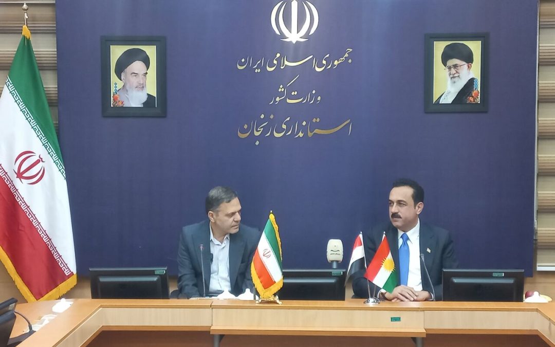 استاندار اربیل: خواهان گسترش روابط با استان زنجان هستیم