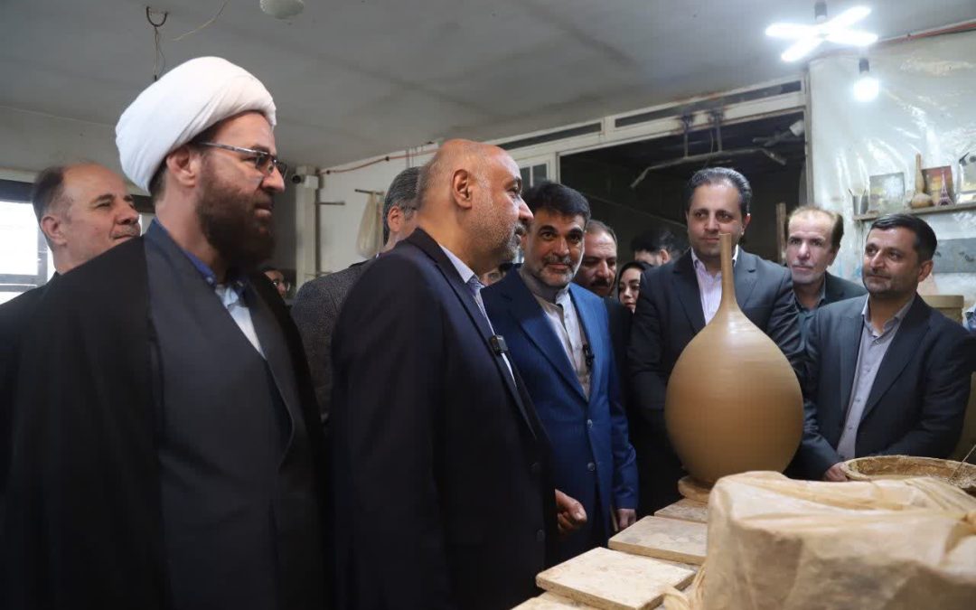 فیلم| پیشنهاد وزیر کار برای حل مشکل بیمه کارگران سفال لالجین