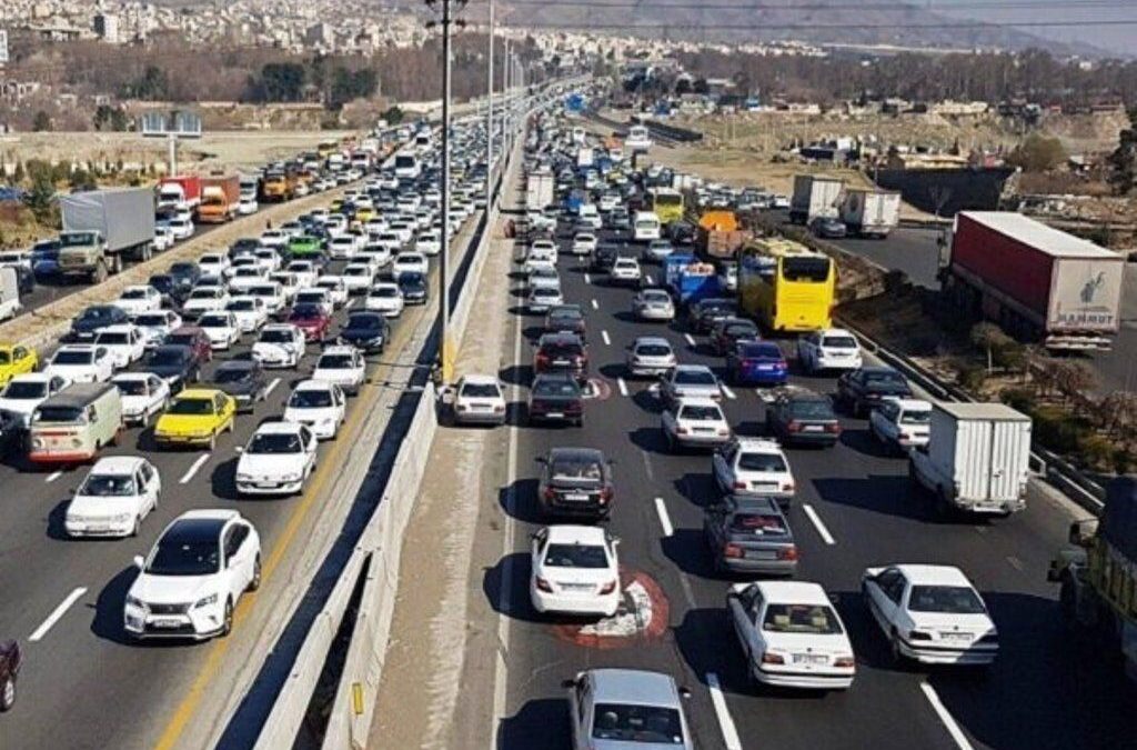 ترافیک سنگین در برخی ورودی‌های تهران