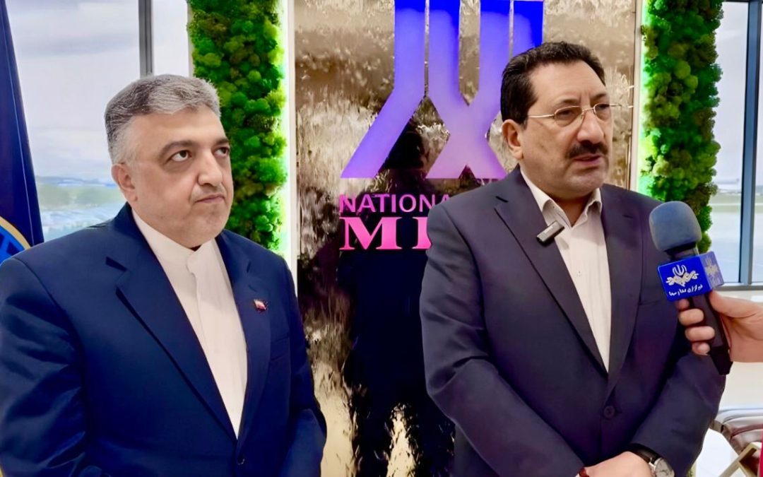وزیر صنعت، معدن و تجارت وارد مینسک شد